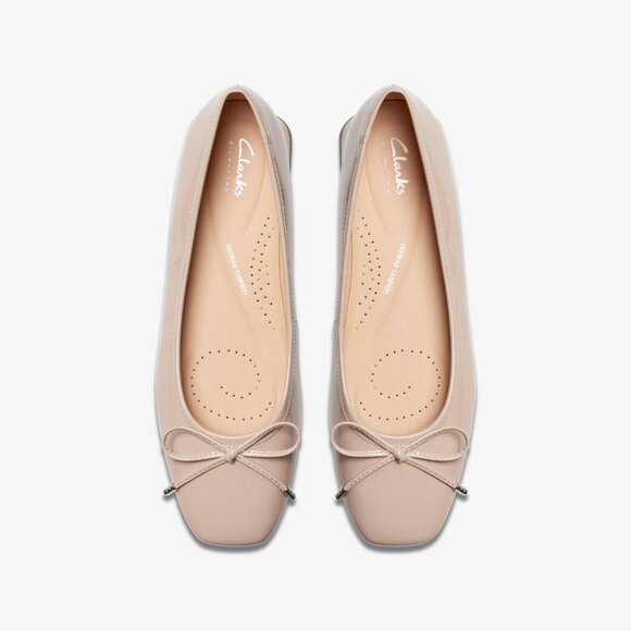 Clarks Ballet Flats Women's Ubree15 Step Sand Patent Sz. 9 - Picture 4 of 13